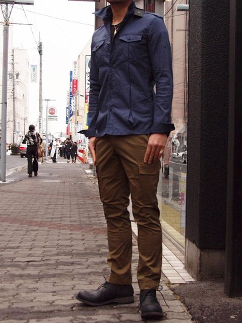 大人のミリタリースタイル