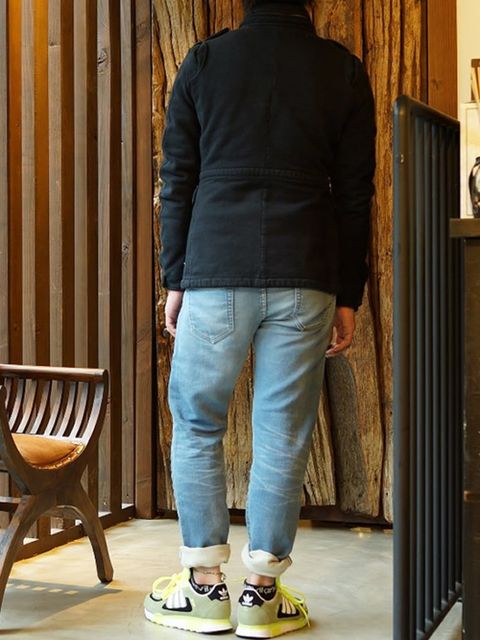 M65 onジャージーデニム。～春に効くスニーカーを添えて～