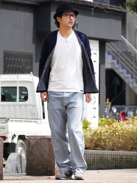 春の大人のリラックススタイル