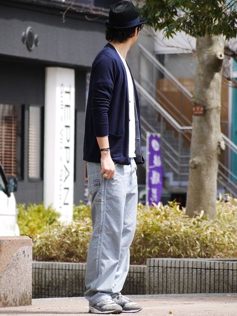 春の大人のリラックススタイル