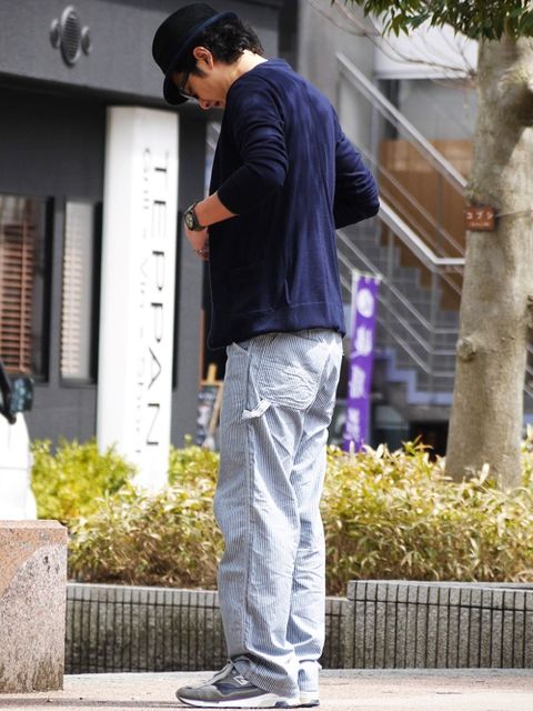 春の大人のリラックススタイル