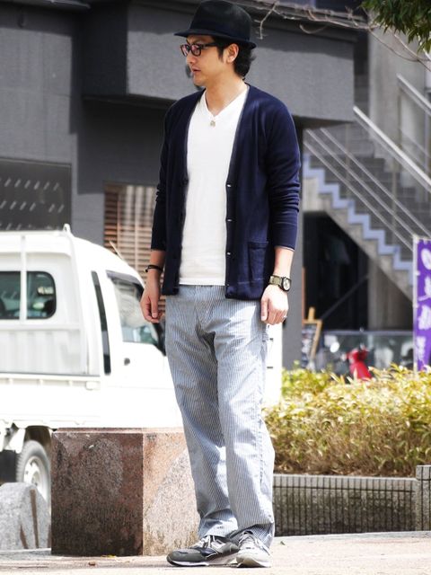 春の大人のリラックススタイル
