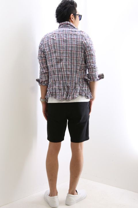AKM×CONVERSE SKIDGRIP SLIP-ONを使ったスタイリング②