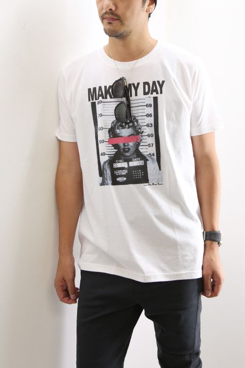 夏のTシャツスタイリング