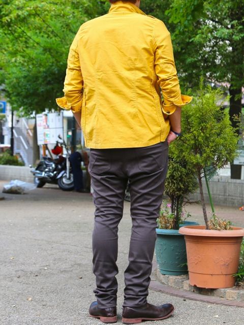 junhashimoto×kazuyuki kumagai 色合いがとってもお洒落なコーディネート