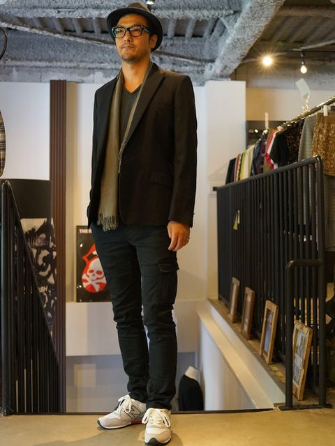 定番黒ジャケスタイル2013AWバージョンです。