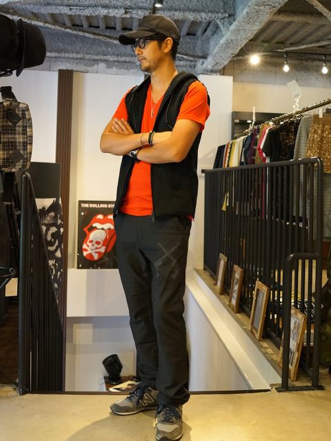 カラーを使いつつも男っぽい新提案スタイル。