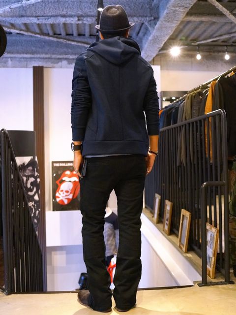 ウールパーカースタイル!