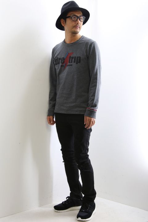 シンプルにTシャツスタイル