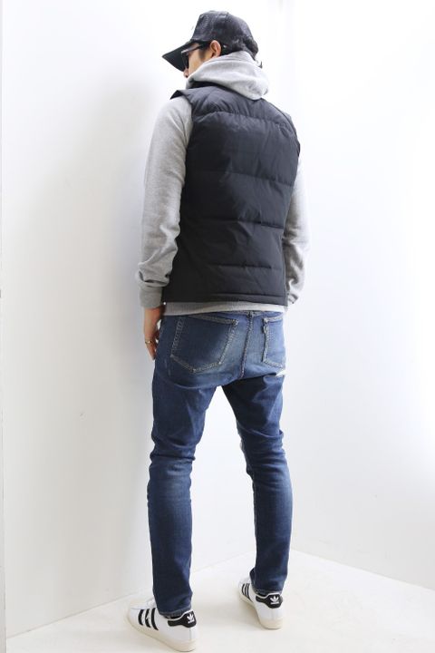 wjk-standard down vest- の着回し提案