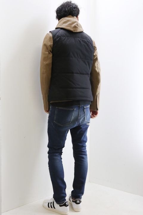 wjk-standard down vest- の着回し提案