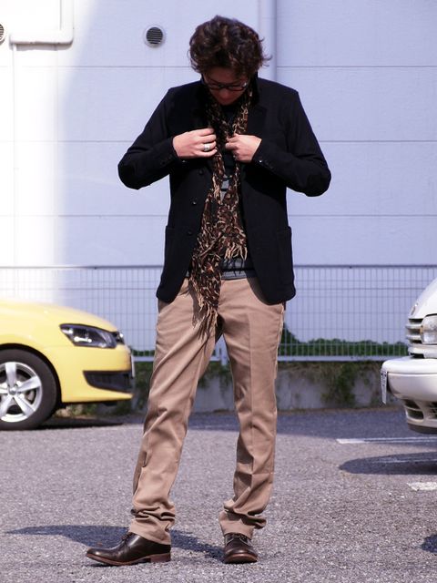 リッチな大人のジャケットスタイル