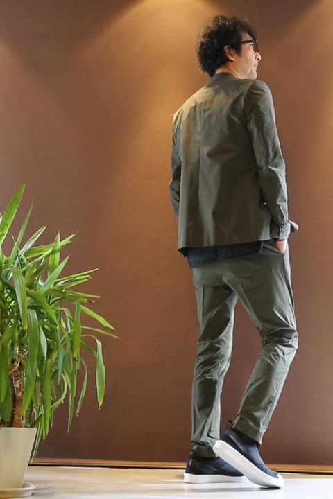 SETUPを着崩す