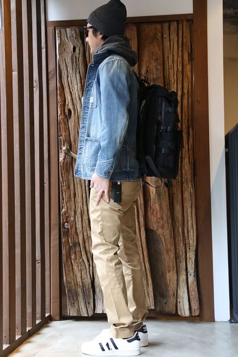 街で見かけたスタイルを参考に