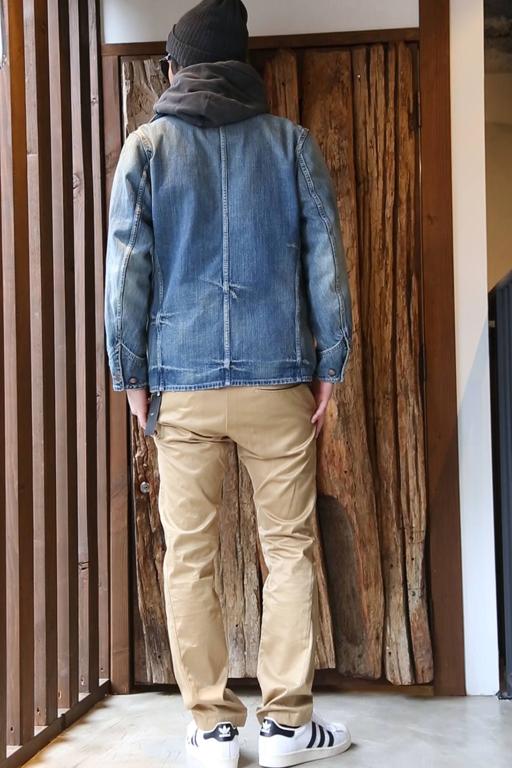 街で見かけたスタイルを参考に