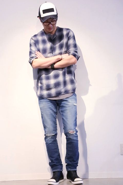 Tシャツ代わりのチュニックシャツ