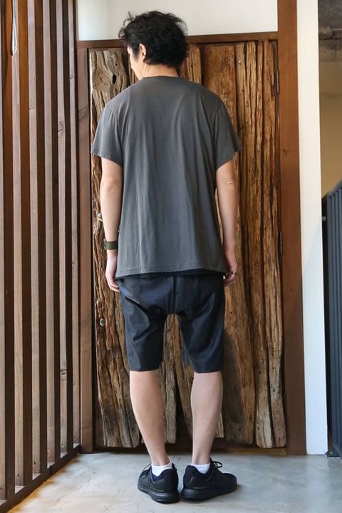 アウター　x　ショートパンツ