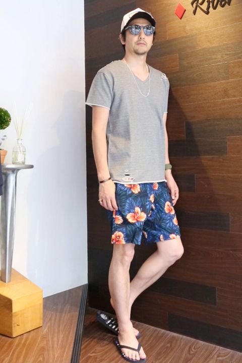 ショートパンツスタイル