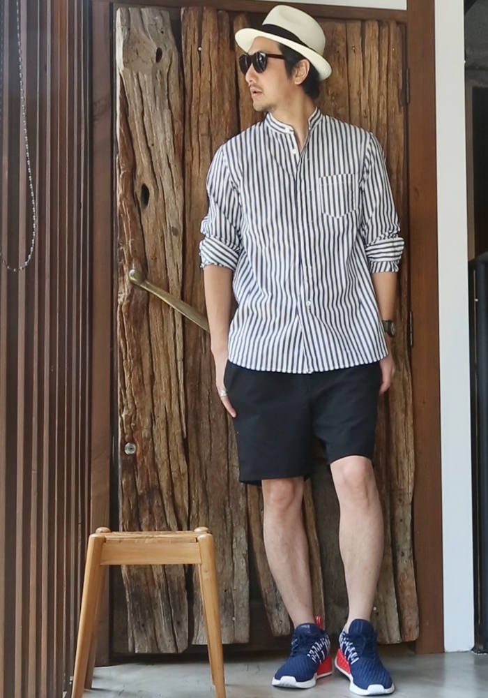 実は涼しいシャツスタイリング