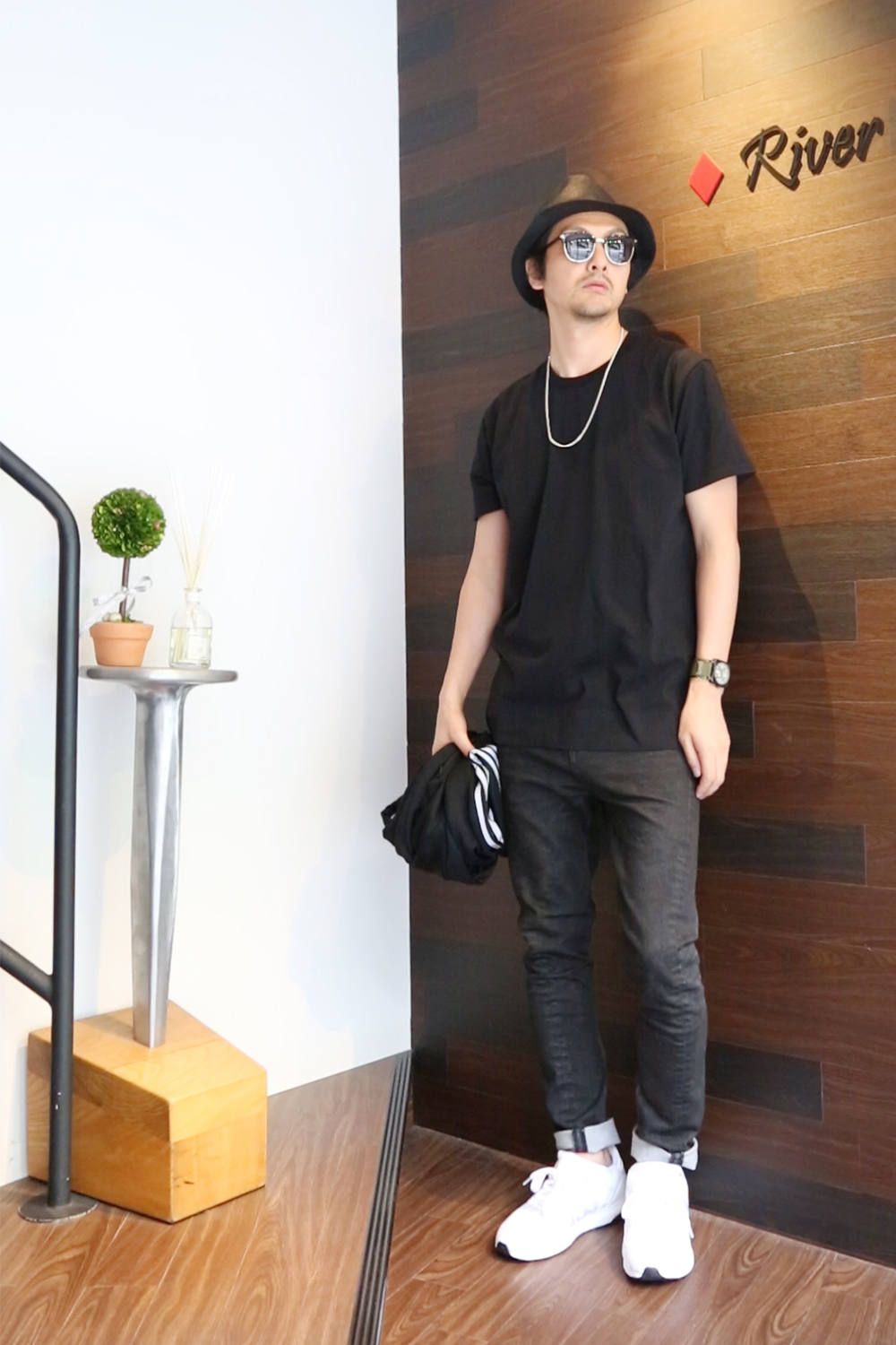 ジャージでスタイリング