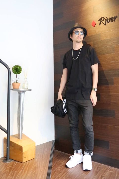 ジャージでスタイリング