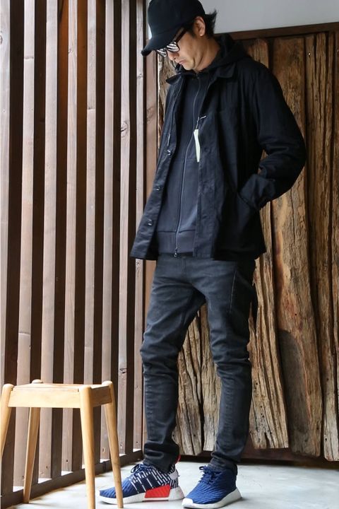 yohji yamamoto  ワークジャケット　BLACK