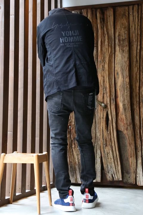 yohji yamamoto  ワークジャケット　BLACK