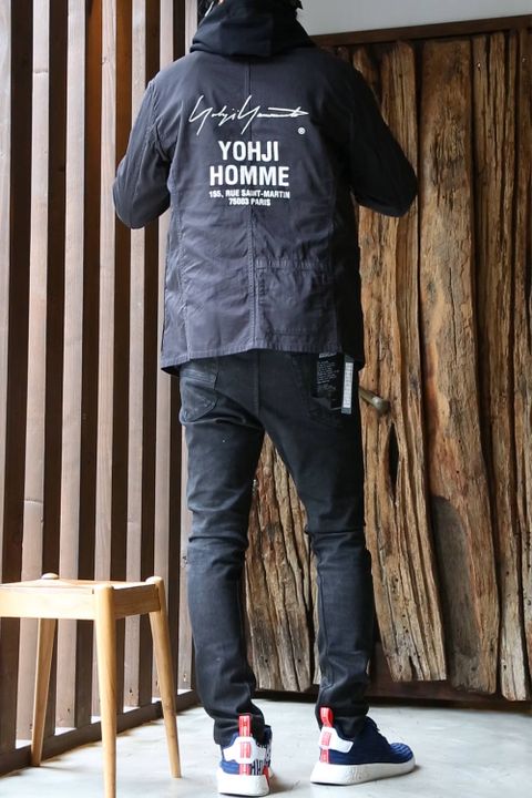 yohji yamamoto  ワークジャケット　charcoal