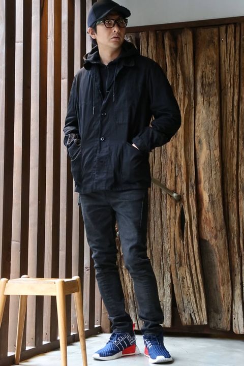 yohji yamamoto  ワークジャケット　BLACK