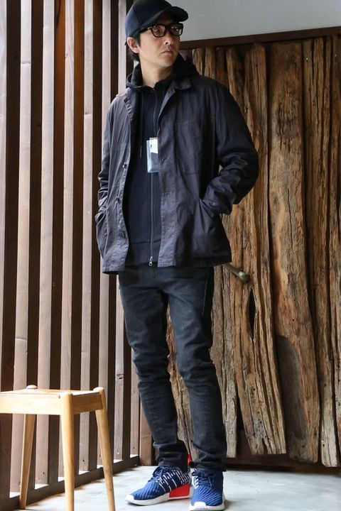 yohji yamamoto  ワークジャケット　charcoal
