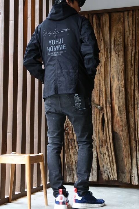 yohji yamamoto  ワークジャケット　BLACK