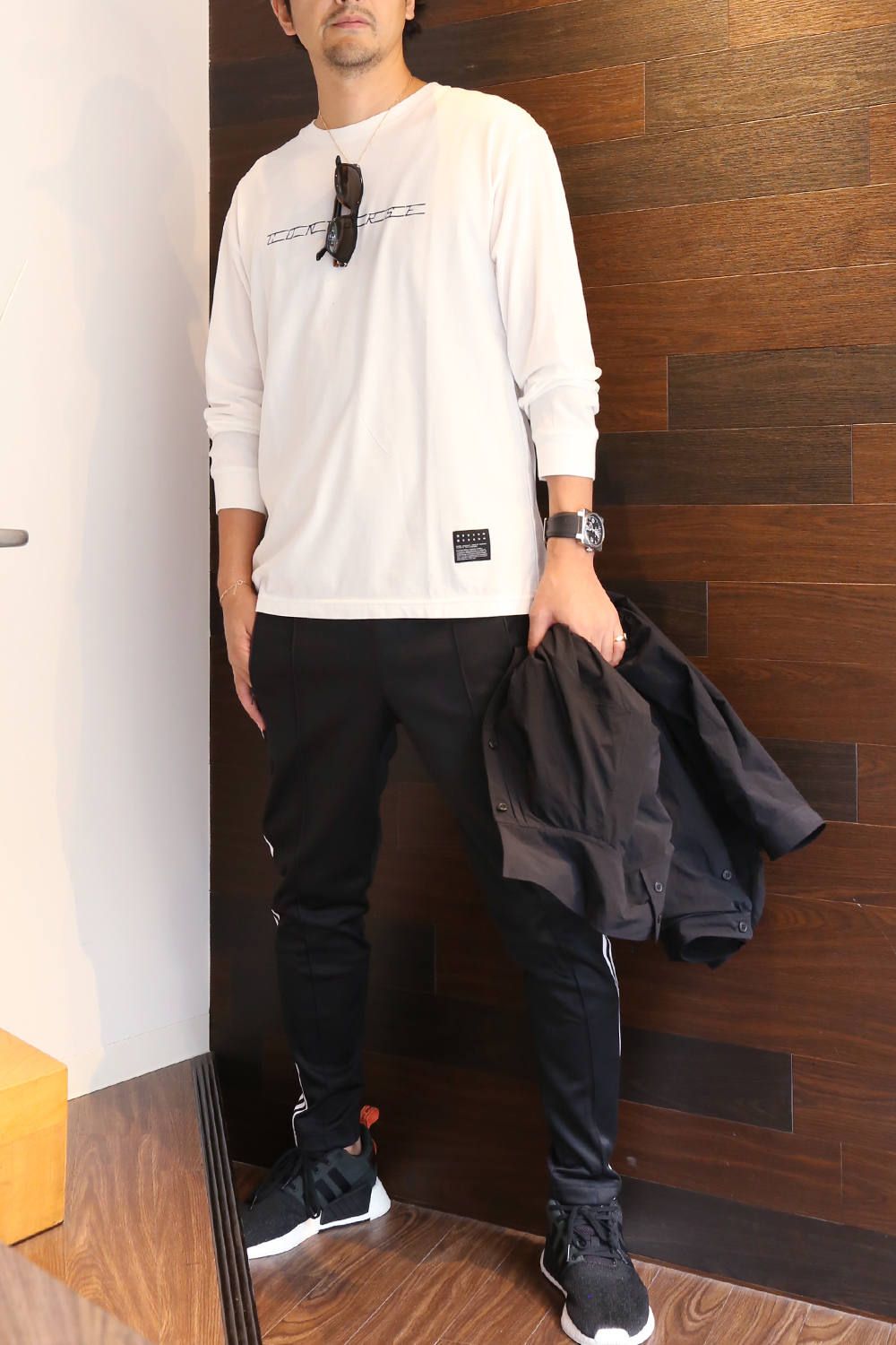 yohji yamamoto タックシャツがお気に入り!
