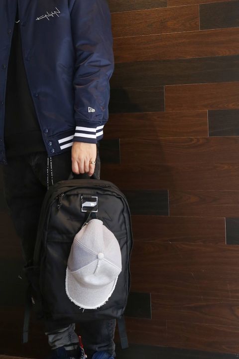 yohji x NEW ERAのJKを使ったスタイル