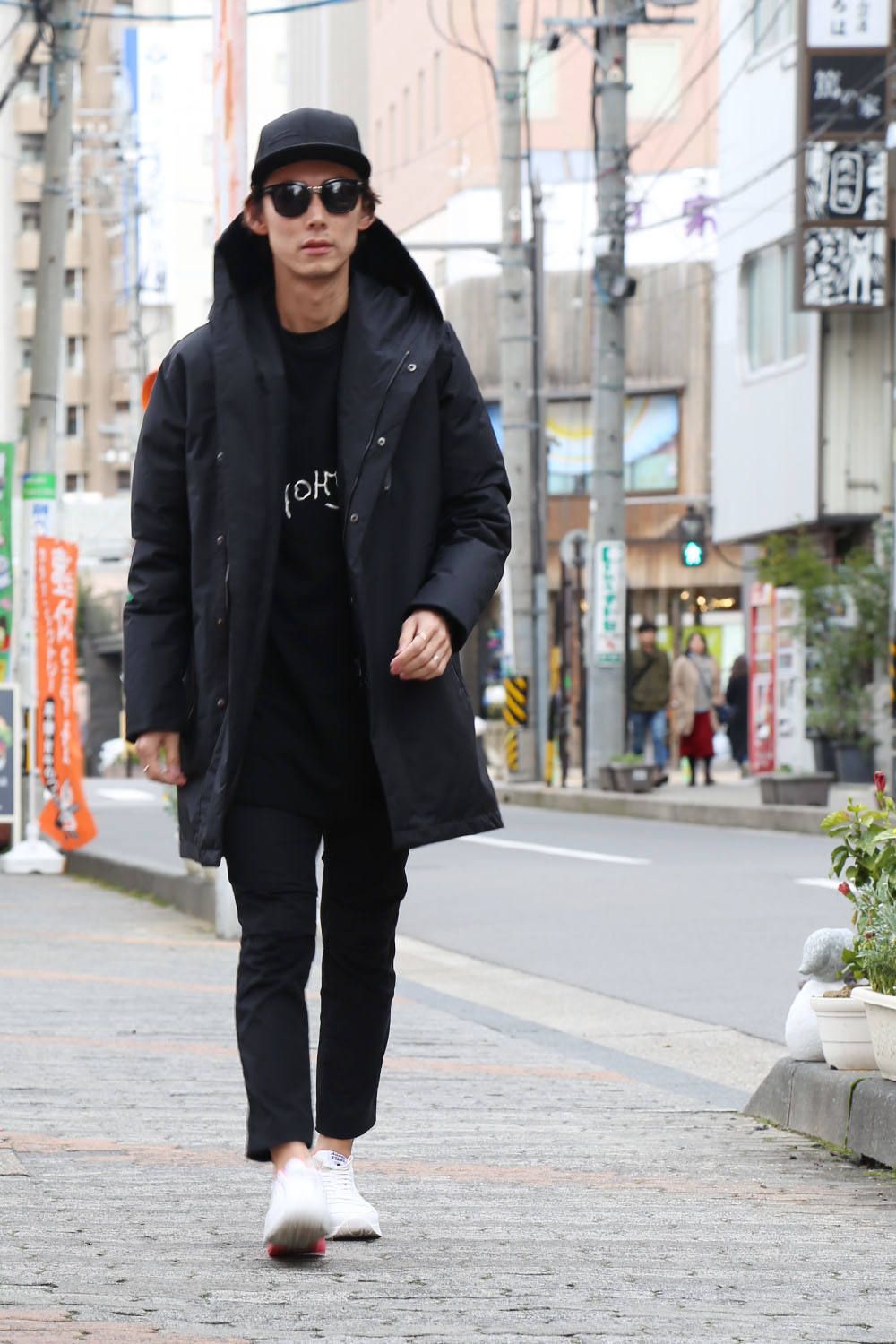 jun hashimoto Hooded Wrap Down Coat