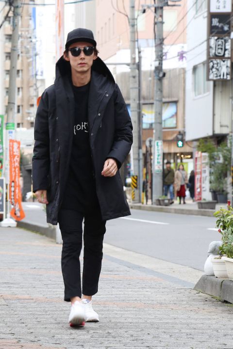 jun hashimoto Hooded Wrap Down Coat