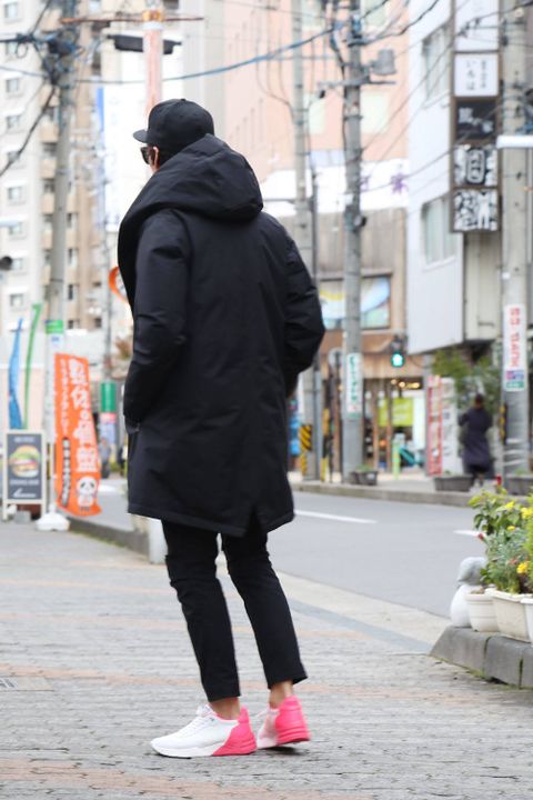 jun hashimoto Hooded Wrap Down Coat