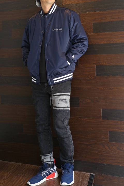 yohji x NEW ERAのJKを使ったスタイル