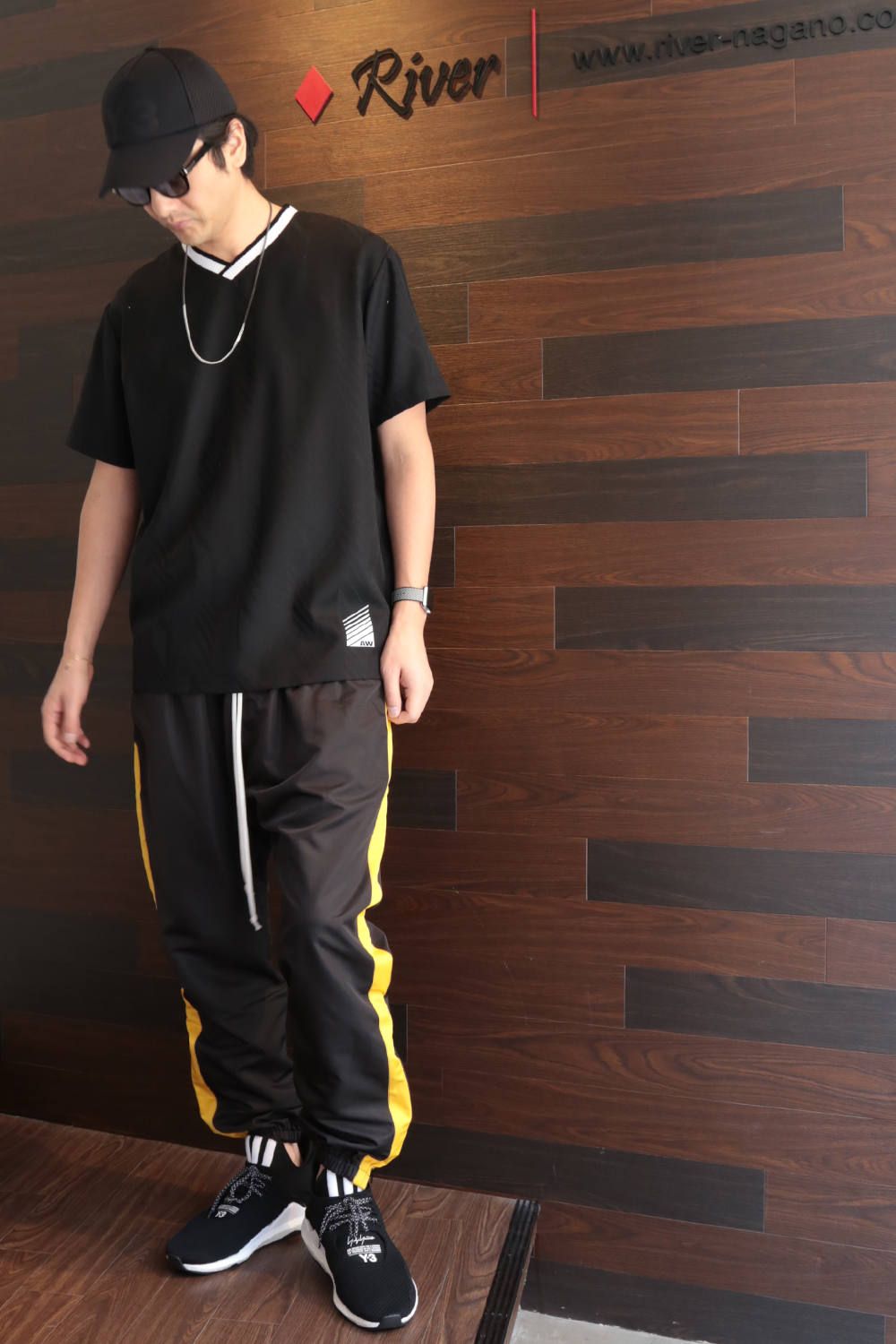 daniel patrickのラインパンツは色々遊べる!