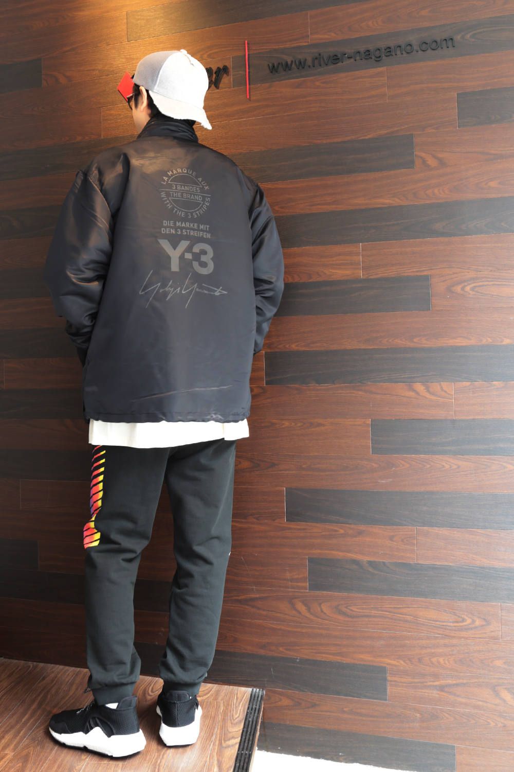 Y3でラグスポスタイル