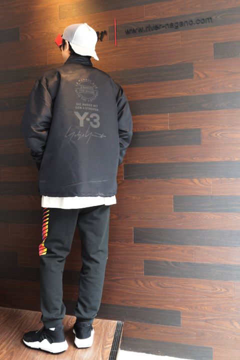 Y3でラグスポスタイル