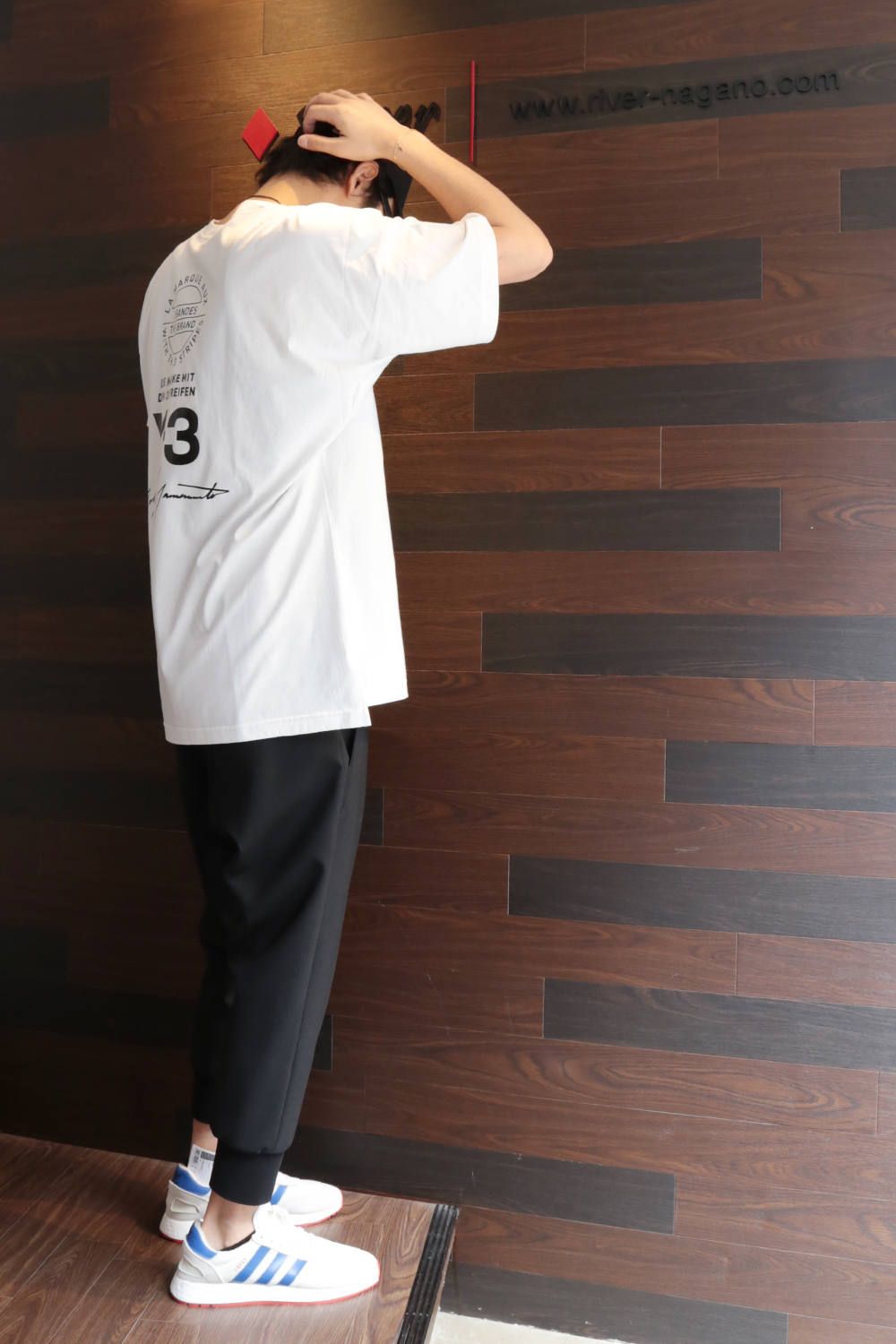 Y-3のTシャツスタイル