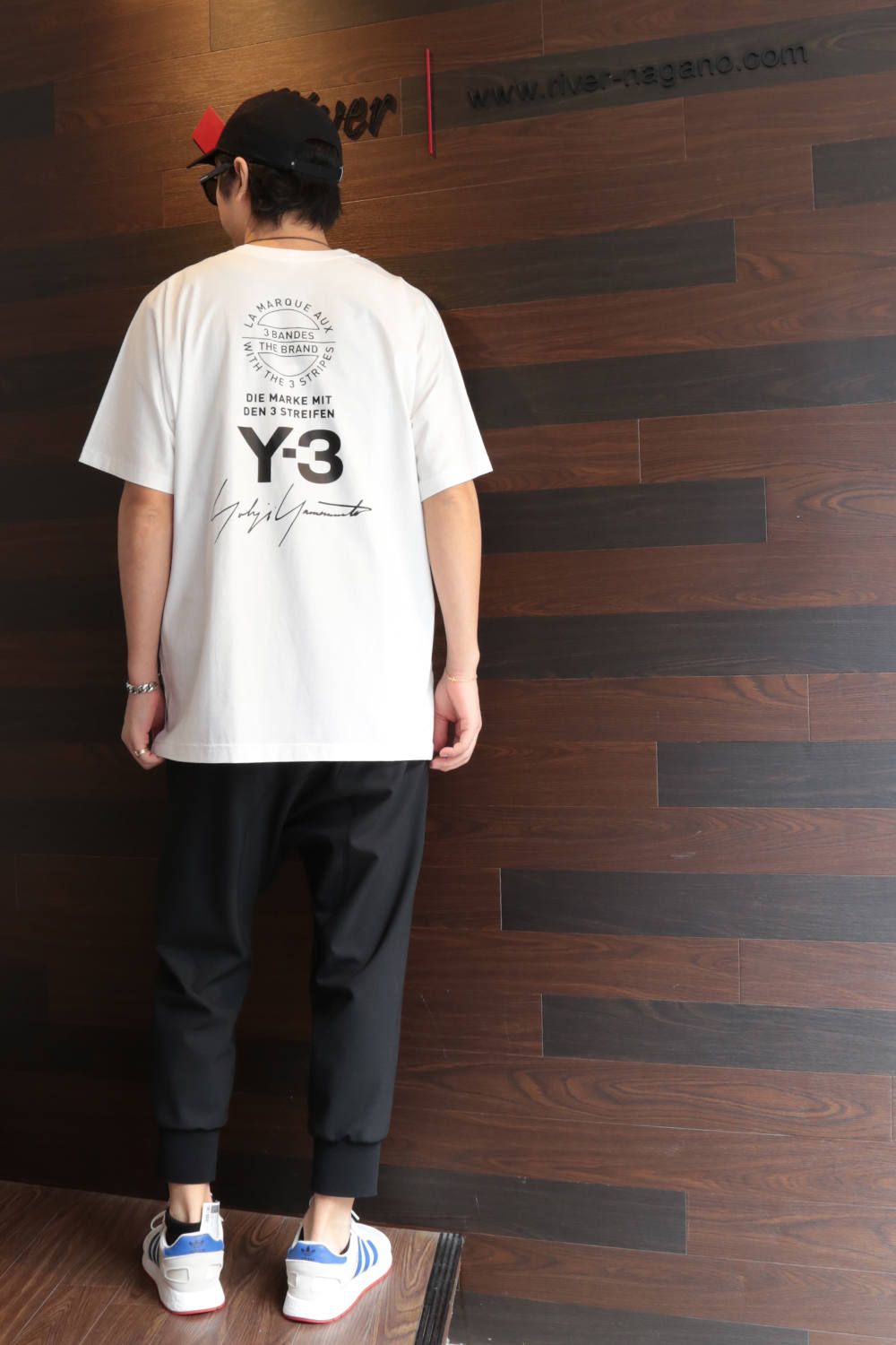 Y-3のTシャツスタイル