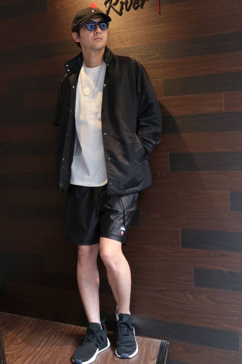 春のショートパンツスタイル②
