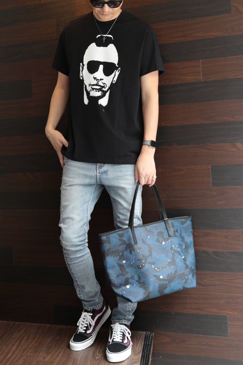 Neil Barrett -TEE-  x  BACKLASH -DENIM-