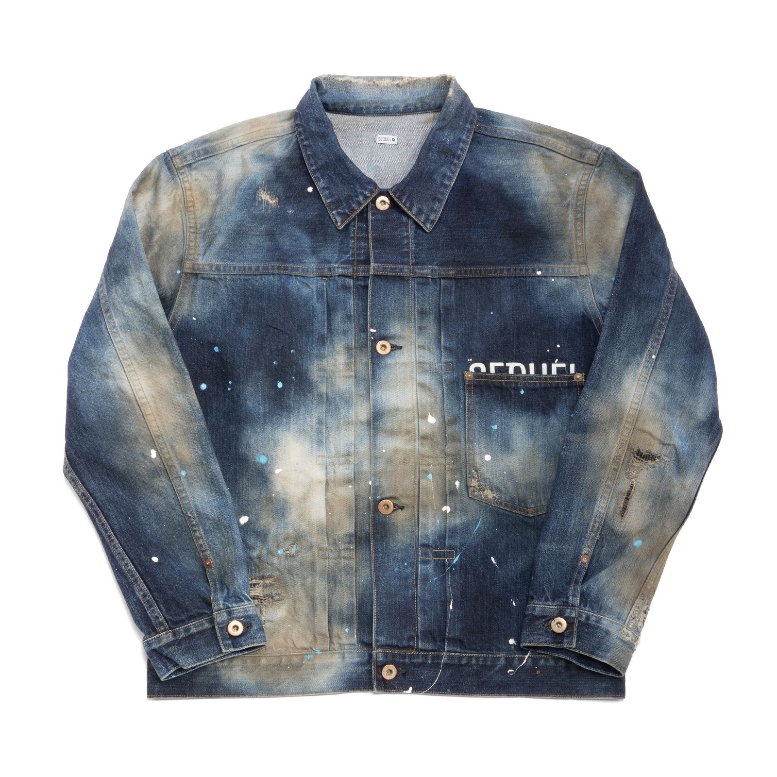 fragment SEQUEL DENIM JACKET INDIGO | angeloawards.com