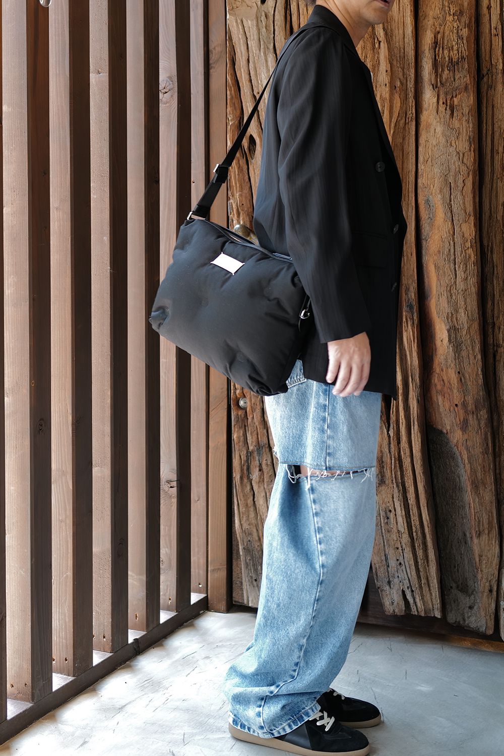 Margiela デニムジーンズ スラッシュディテール