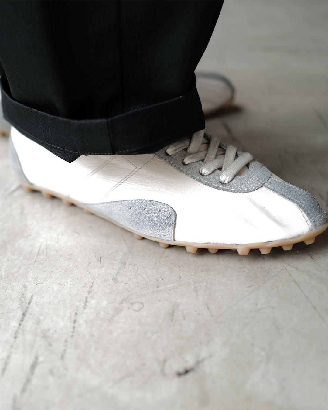 Maison Margiela ドロップライズ コットントラウザーズ ＆ スプリンターズ