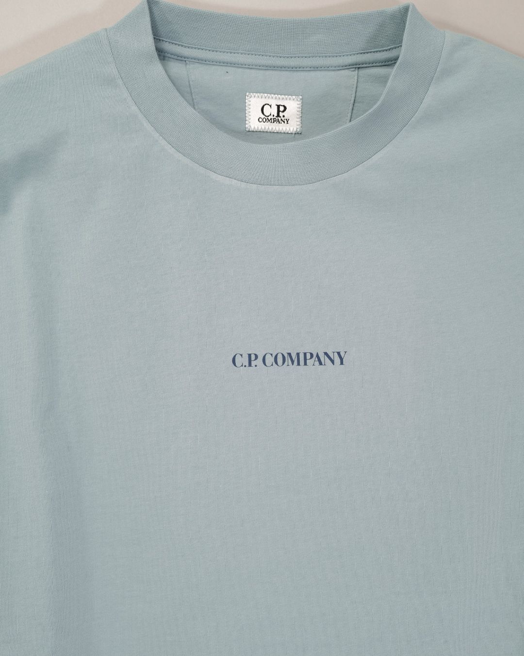 30/1 JERSEY SHORT SLEEVE LOGO T-SHIRT [BLUE]