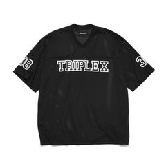 GX-S25-CS-06   MESH SHORT SLEEVE SHIRT   BLACK