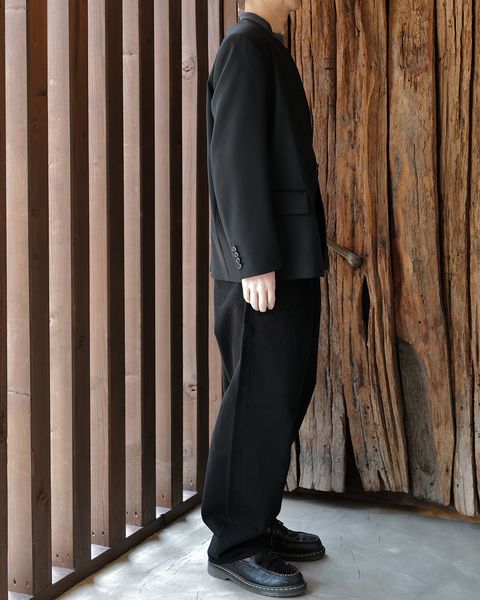 MINEDENIM <Denim Wide Work Tapered TRS>